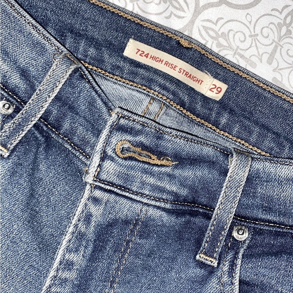 Levi’s High Rise Straight jean